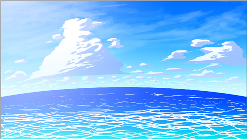 最高海 イラスト 描き 方 イラスト画像